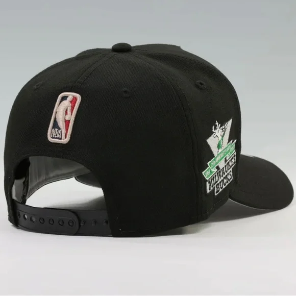 MILWAUKEE BUCKS 1968-1993 25TH ANNIVERSARY NEW ERA A-FRAME SNAPBACK HAT